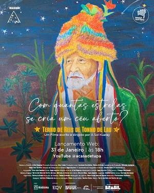 Capa do filme Com quantas estrelas se cria um céu aberto: Terno de Reis de Tonho de Lau