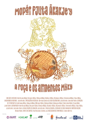 Capa do filme Mopái Pjuta Ãkakje'y – a roça e os alimentos Myky