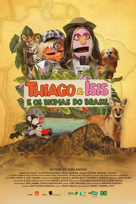 Capa do filme Thiago e Ísis e Os Biomas do Brasil